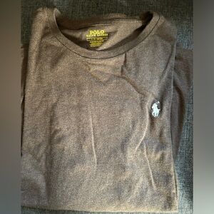 Ralph Lauren brown long sleeve shirt. Great condition